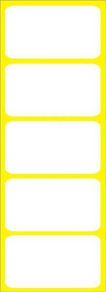 Thermoetiketten 40 x 22mm für Meto & Zebra - 10 Rollen = 10.000 Etiketten