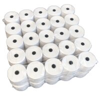 100 Thermorollen 62mm x 50m x 12mm - Thermo-Kassenrollen...