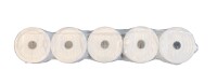 100 Thermorollen 62mm x 50m x 12mm - Thermo-Kassenrollen 62/50/12