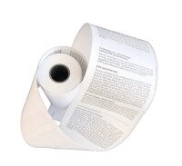 50 EC-Cash Rollen 57mm x 15m x 12mm SEPA Lastschrifttext - EC-Cash-Thermorollen