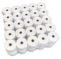 50 Bonrollen 76 x 80 x 12mm - Kassenrollen Normalpapier -...